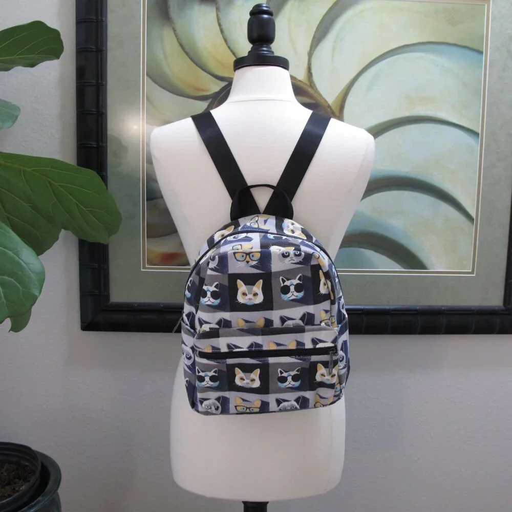 UNBRANDED Cool Cats Mini Backpack